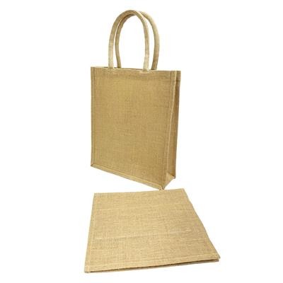 3-BOTTLE ECO JUTE WINE BAG STURDY AND SIMPLE GIFT BAG