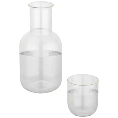 AMELIE GLASS CARAFE AND CUP SET