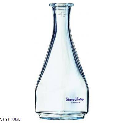 CARRE SQUARE GLASS DRINKS CARAFE 500ML/17