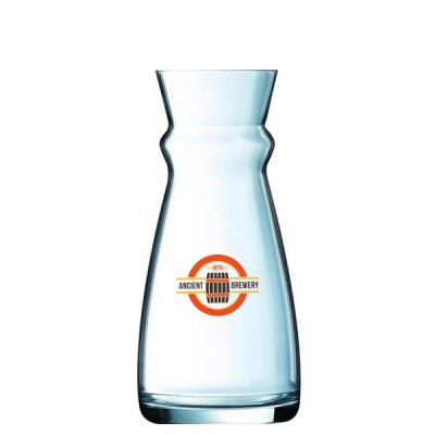 FLUID GLASS CARAFE AND STOPPER (500ML & 17,5OZ)