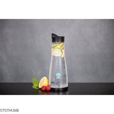GLASS CARAFE FRESH 1,0 L, CLEAR TRANSPARENT
