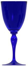 BRISTOL BLUE GLASS REDCLIFFE GOBLET SET