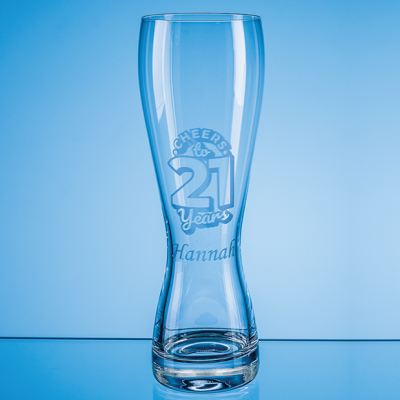 0,67LTR CURVE PILSNER GLASS