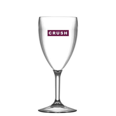 REUSABLE PLASTIC WINE GLASS (312ML & 11OZ)