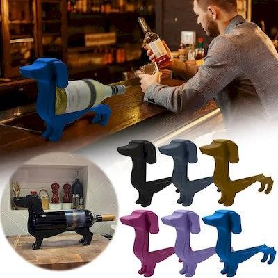 DOG WINE BOTTLE HOLDER