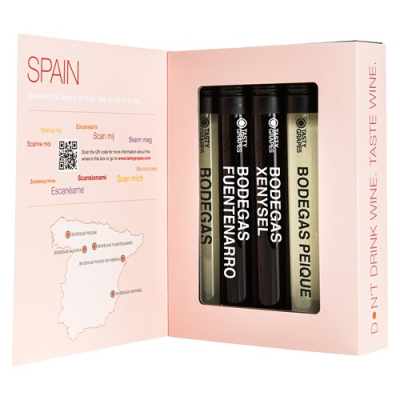 WINE TASTING - SPANISH in Black