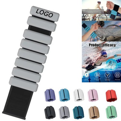 ADJUSTABLE SILICONE WEIGHT BRACELET GYM WATERPROOF