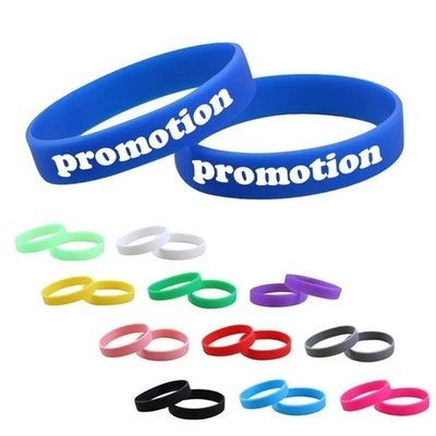 ADULT SIZE SILICONE WRIST BAND