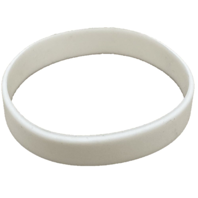 CHILD SILICON WRIST BAND (UK STOCK: WHITE)
