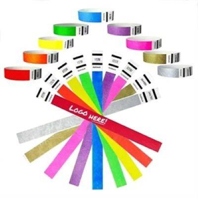 DISPOSABLE PAPER WRISTBANDS FOR EVENTS