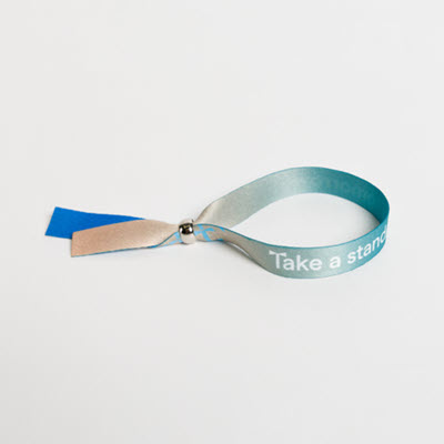 ECO, RPET DYE-SUBLIMATED EVENT WRIST BAND