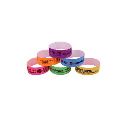 FULL COLOUR PRINTED TYVEK WRIST BAND