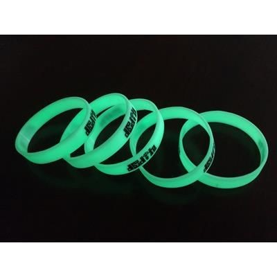 GLOW-IN-THE-DARK SILICONE WRISTBAND