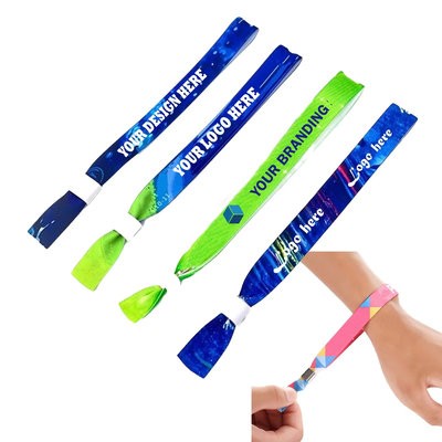 PLASTIC LOCK REUSABLE EVENT WRISTBANDS - PROMOTIONAL CORPORATE GIFT