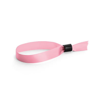 SECCUR TAMPER PROOF SATIN BRACELET in Light Pink