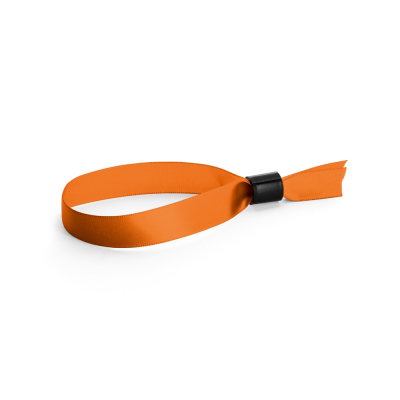 SECCUR TAMPER PROOF SATIN BRACELET in Orange