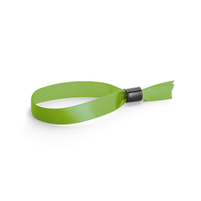 SECCUR TAMPER PROOF SATIN BRACELET in Pale Green