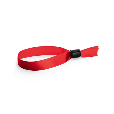 SECCUR TAMPER PROOF SATIN BRACELET in Red