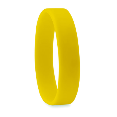 SILICON WRIST BAND in Yellow