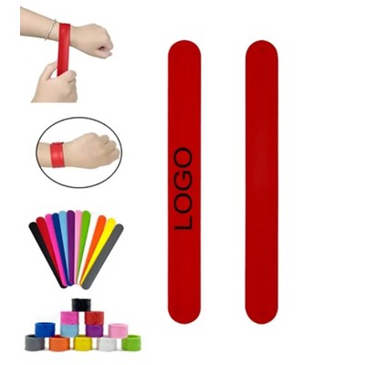 SILICONE CUSTOM SLAP BRACELET