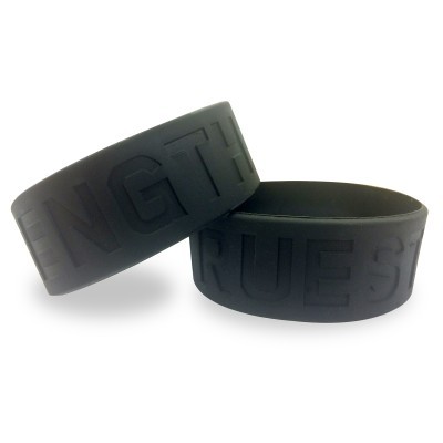 SILICONE WRIST BAND DEBOSSED