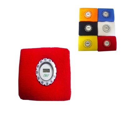SWEATBAND WRIST WATCH
