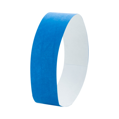 TYVEK WRISTBANDS (10 PCS) in Blue - PROMOTIONAL CORPORATE GIFT