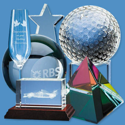 Promotional Glass Awards and Tropheys